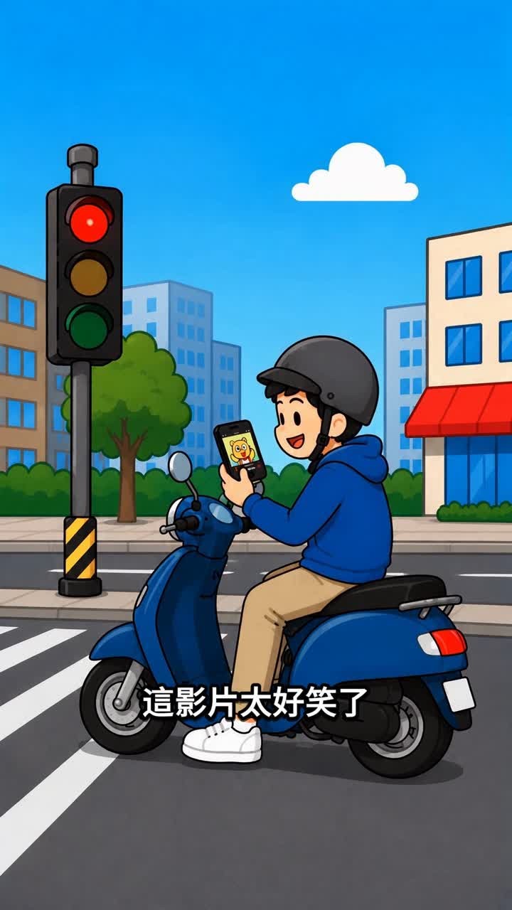 富邦產險 AI 動畫作品畫面 3